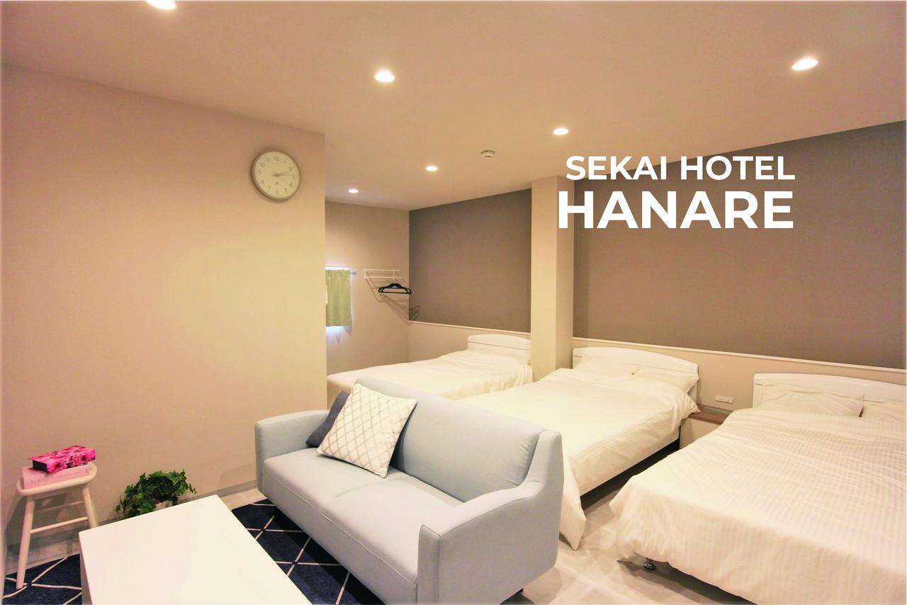 Sekai Hotel Shika Osaka Exteriör bild